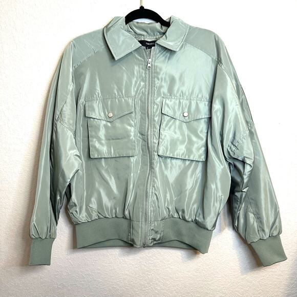 Forever21 Mint Green Jacket Size Small - Picture 1 of 4